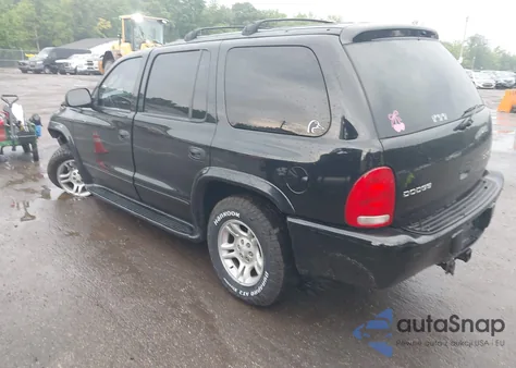2003 Dodge Durango Slt из США, поврежденный, VIN 1D4HS48N43F594228